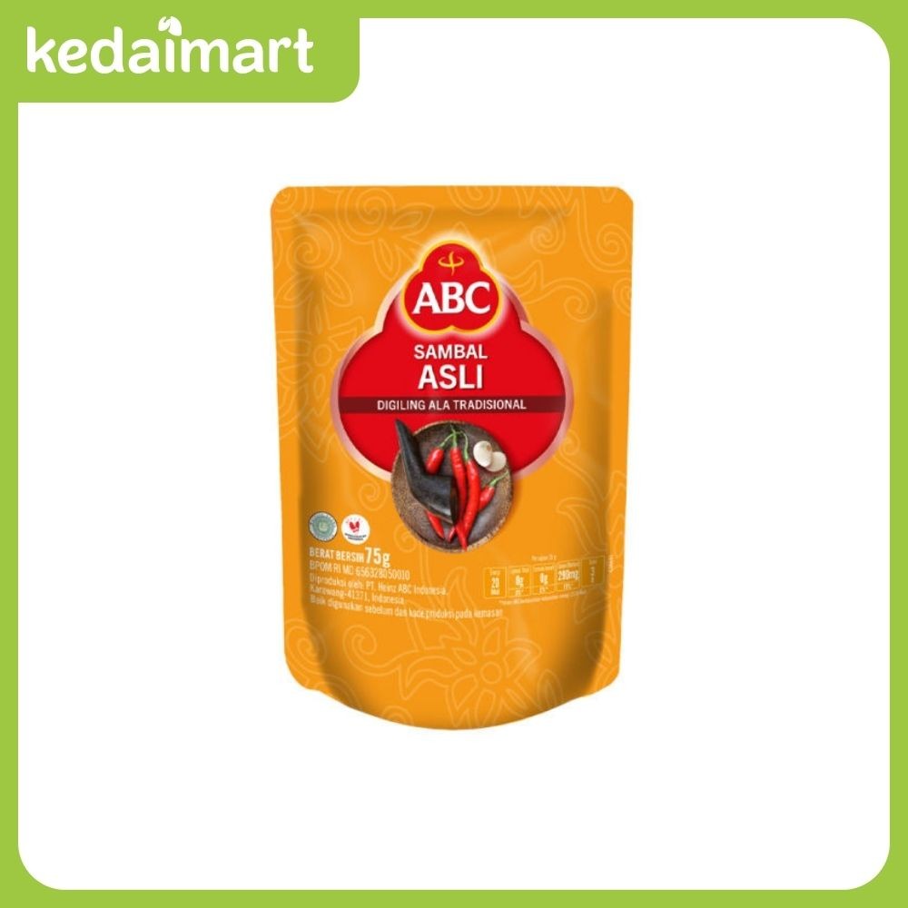 

ABC Sambal Asli Pouch 75 Gram