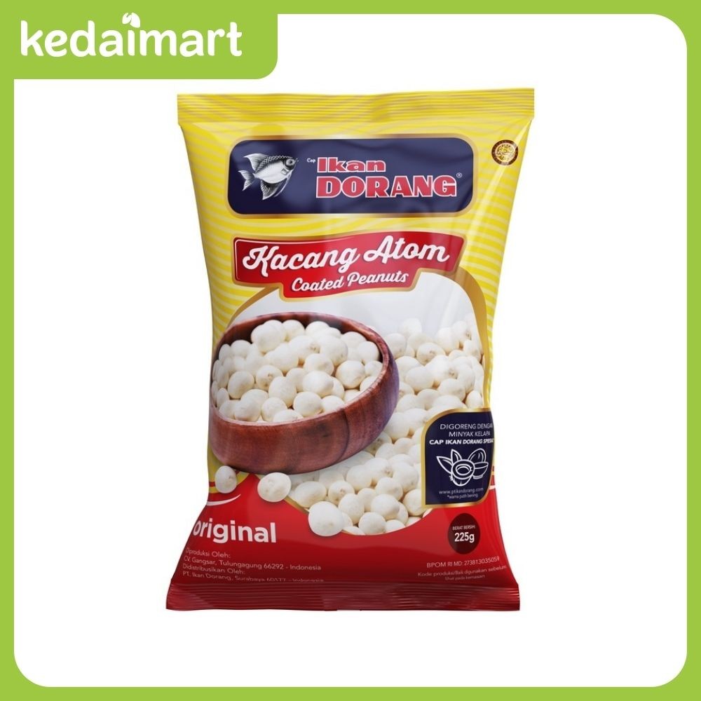 

Ikan Dorang Kacang Atom 225 Gram