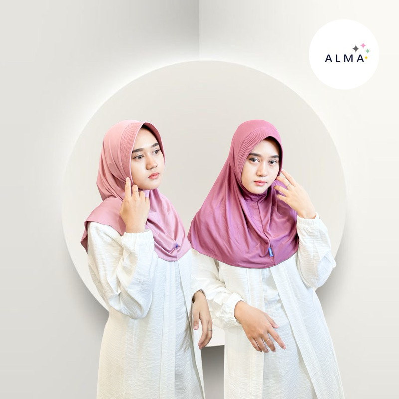 Hijab instant Daily Sport // Sport hijab menutup dada // Sport olahraga