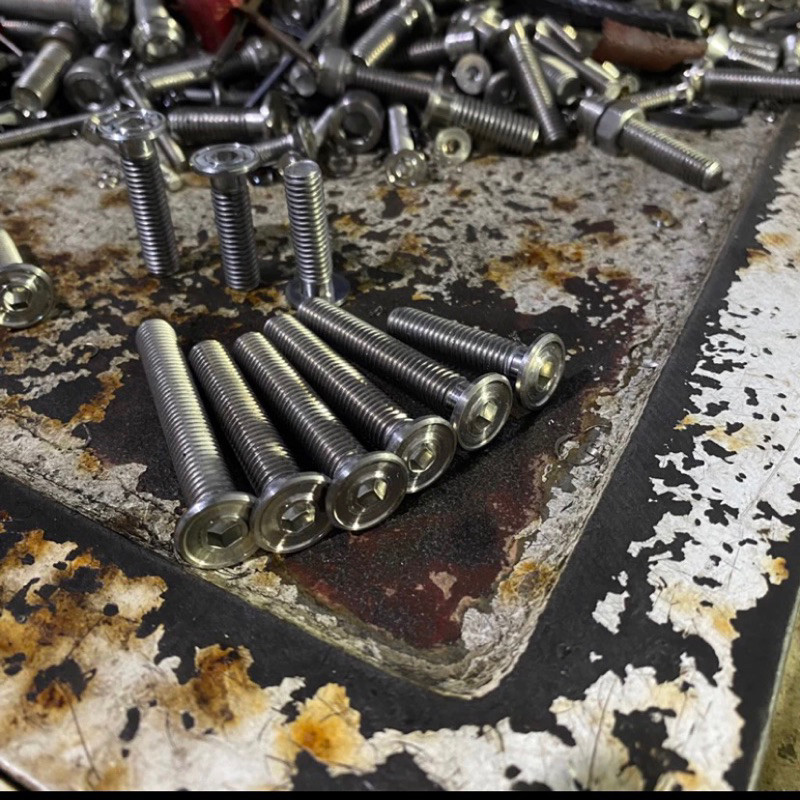 [COD] baut bak mesin kanan kiri verza / klx baut stainless bak kanan kiri MODEL SLIM