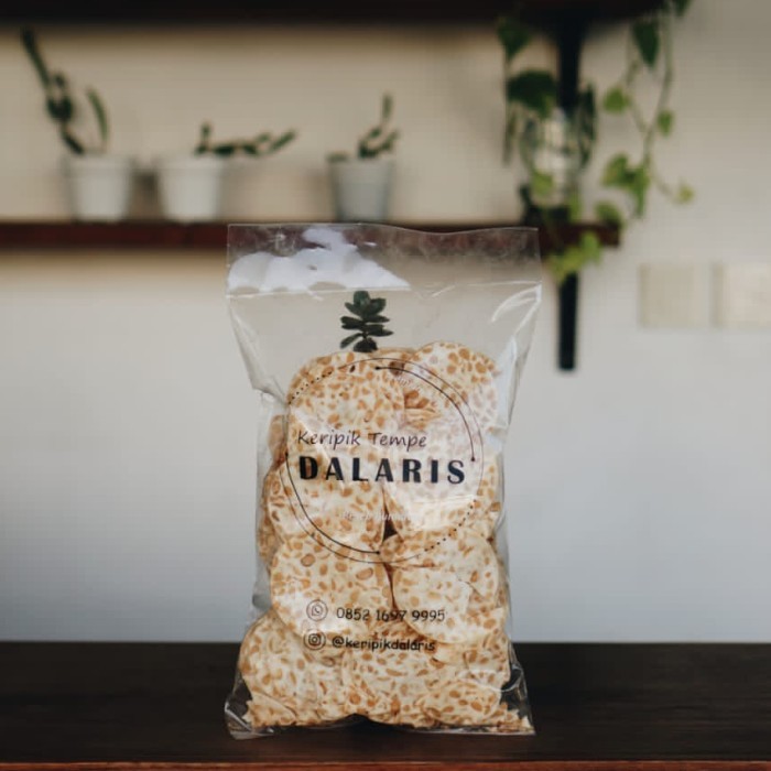 

Best- Keripik Tempe Dalaris 250gr Cemilan Enak Kerupuk Tempeh