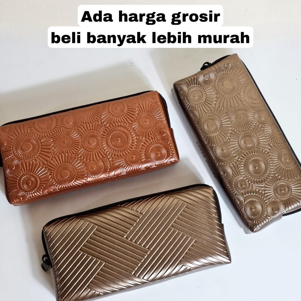 

GG Kotak Pensil Sleting IF-1801/1802/Pencil Pouch/Tempat Pensil/Dompet Pensil/Tepak