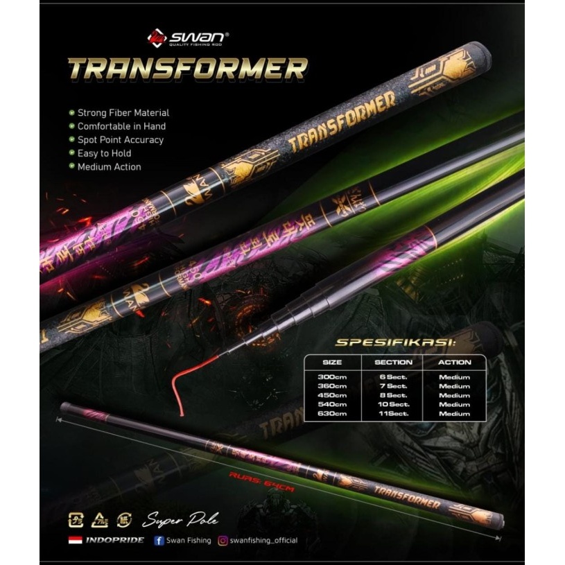 Joran Tegek Swan Transformer 360/450/540/630 - 360