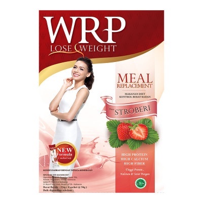 

WRP Lose Weight Meal Replacement Strawberry 324 g