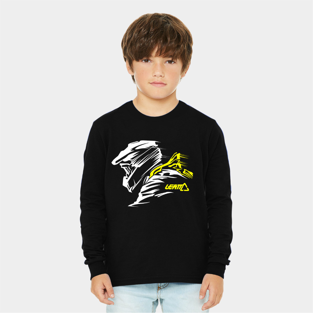 kaos anak lengan panjang motor kaos anak laki laki motor cross Pakaian Anak Laki-Laki as