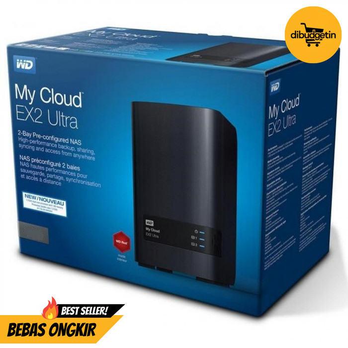 WD My Cloud EX2 Ultra Personal Cloud Storage 4TB 8TB