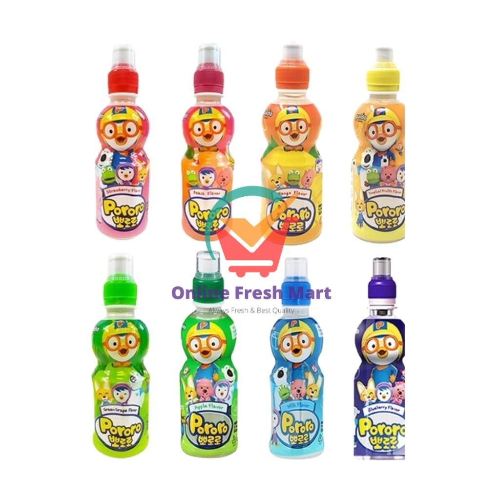 

Paldo Pororo Drink Milk Juice Minuman Anak Rasa Buah Halal 235 ml - Online Fresh Mart Denpasar