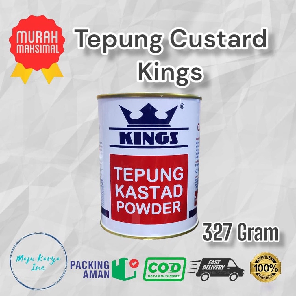 

Custard powder kings Tepung Kustar 327Gram