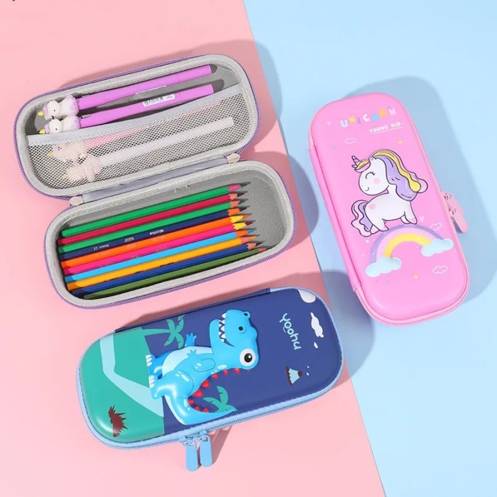 

Kotak Pensil 3D Timbul Alat Tulis Anak Motif Karakter Tempat Pensil Pencil Pulpen Bolpoin Alat Tulis Spidol Penghapus Hadiah Anak Sekolah SD Premium EVA Laki Laki Perempuan Cowok Cewek Anti Pecah