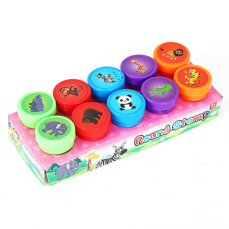 

Assorted Stamps for Kids Self-Ink Teacher Stamps Party Favor Children Treasure Box Prize Classroom Easter Egg Stuffers Toys Gift