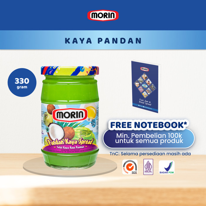 

[New]Promo Morin Selai Pandan Kaya 330 Gr