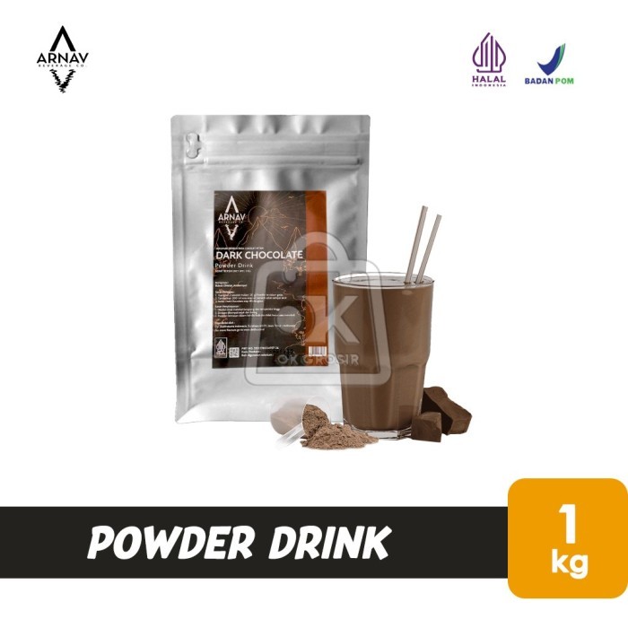 

Bubuk Minuman ARNAV 1kg Dark Chocolate Powder Drink