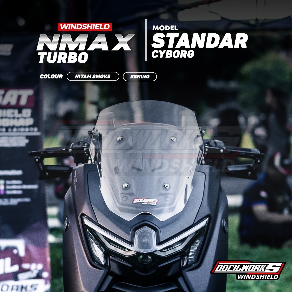 Docilworks - Visor Windshield Standar Nmax TURBO CYBORG NEO NEO S -TR