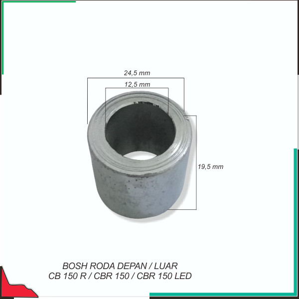 Bosh Roda Depan - Luar Cb 150 R / Cbr 150 / Cbr 150 Led