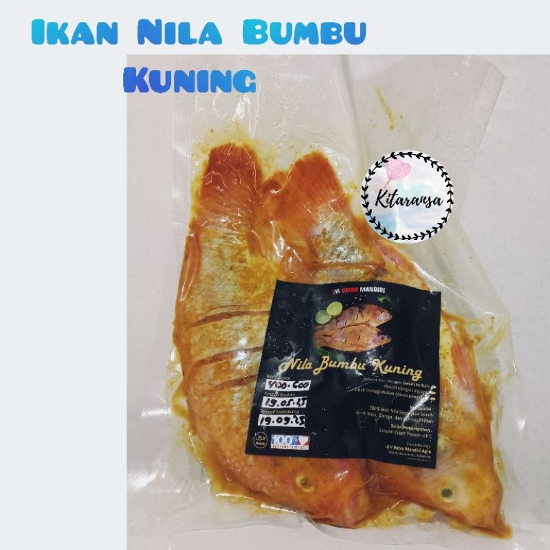 

Ikan Nila Bumbu Kuning/Ikan Nila/Ikan Nila Goreng/Ikan Nila Bumbu/Ikan