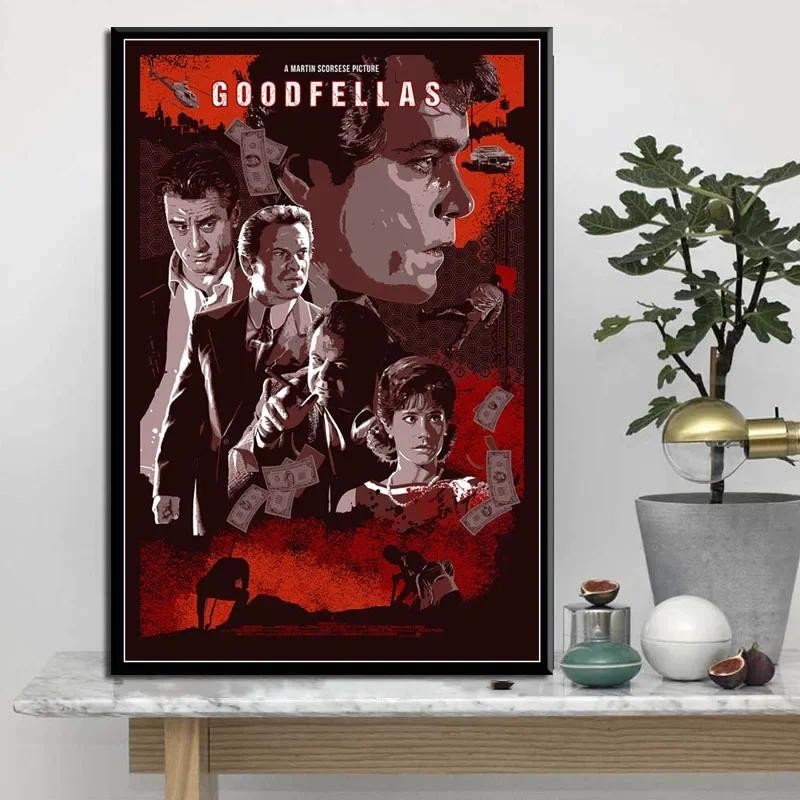 

Canvas Painting Classic Retro Movie GoodFellas Art Picture for Room Living Posters Wall Decor Quality Poster Home Decoration