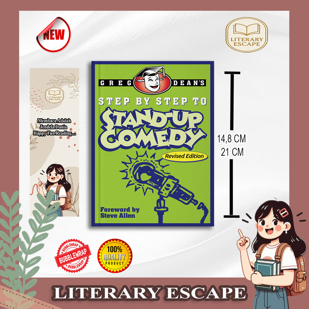 Step by Step to Stand-Up Comedy - Revised Edition by Greg Dean (English Version)