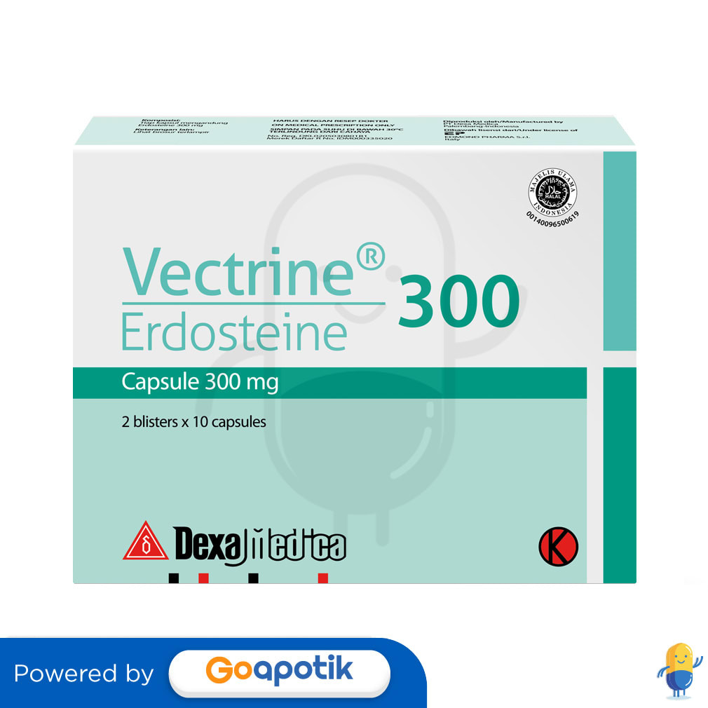 Vectrine 300 Mg Box 20 Kapsul