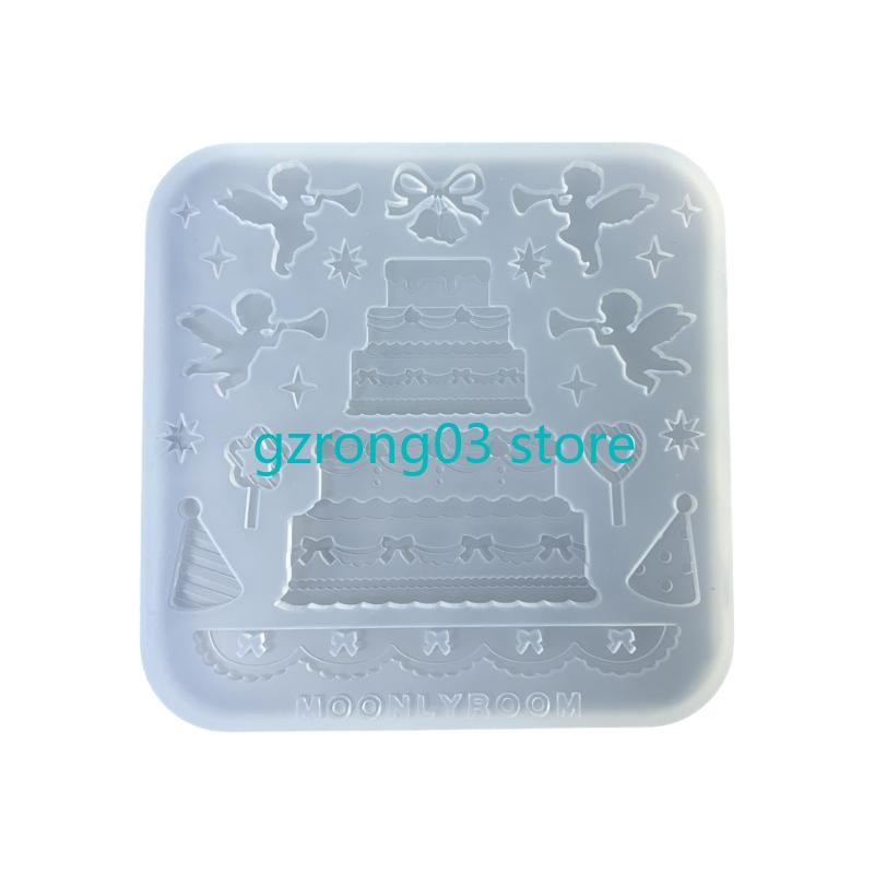 

127C Silicone Jewelry Crafting Mold Multilayer Cake Accessories Epoxy Resin Mould