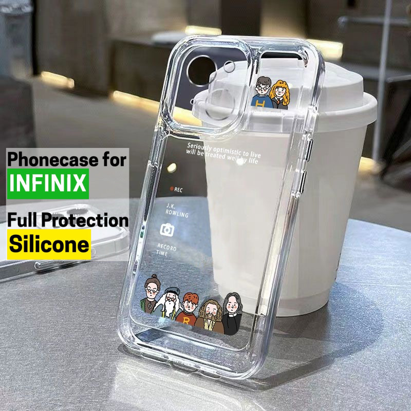 Case Harry Potter Hogwarts Casing HP Infinix Note Hot 50 40 Pro Plus 30 30i 40i Smart 8 11s NFC 5G