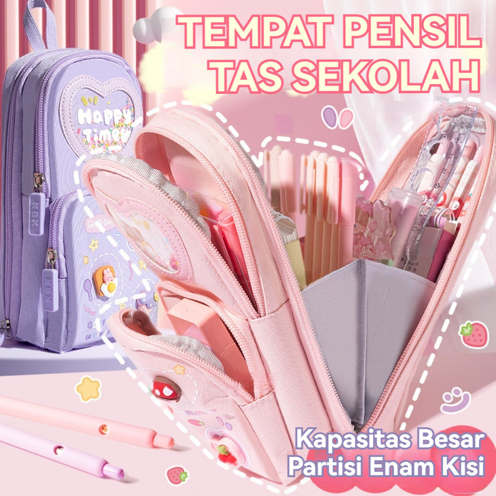 

JAMIN MURAH !!!3D Anak Tempat Pensil Kotak Pensil Anak Sekolah Pencil Case Hiasan Glitter Karakter Tas Lucu Perempuan(BISA LANGSUNG ORDER)