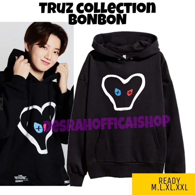 JAKET HOODIE Korean treasure truz collection Bonbon BESAR DIDEPAN