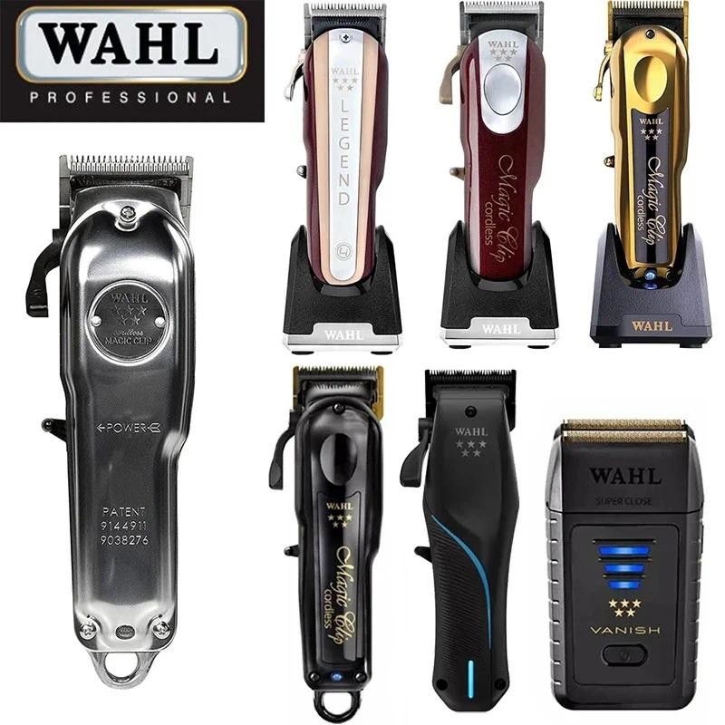 Wahl Professional Cordless Hair Clipper, Li Trimmer, Foil Shaver para barbeiros e estilistas, 5 Star