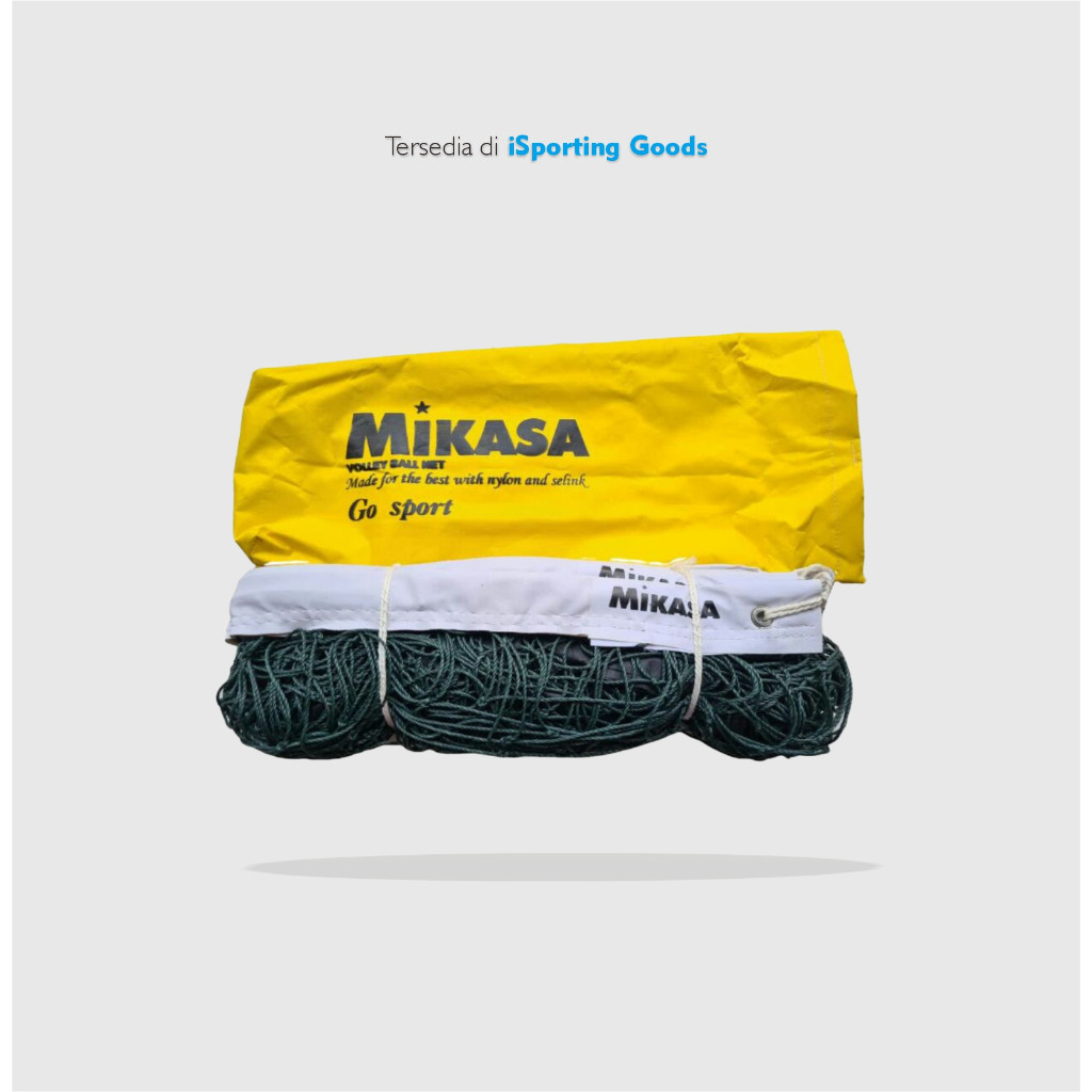 Terlaris Mikasa Net Lapangan Bola Voli Net Volley Voli Original Mikasa