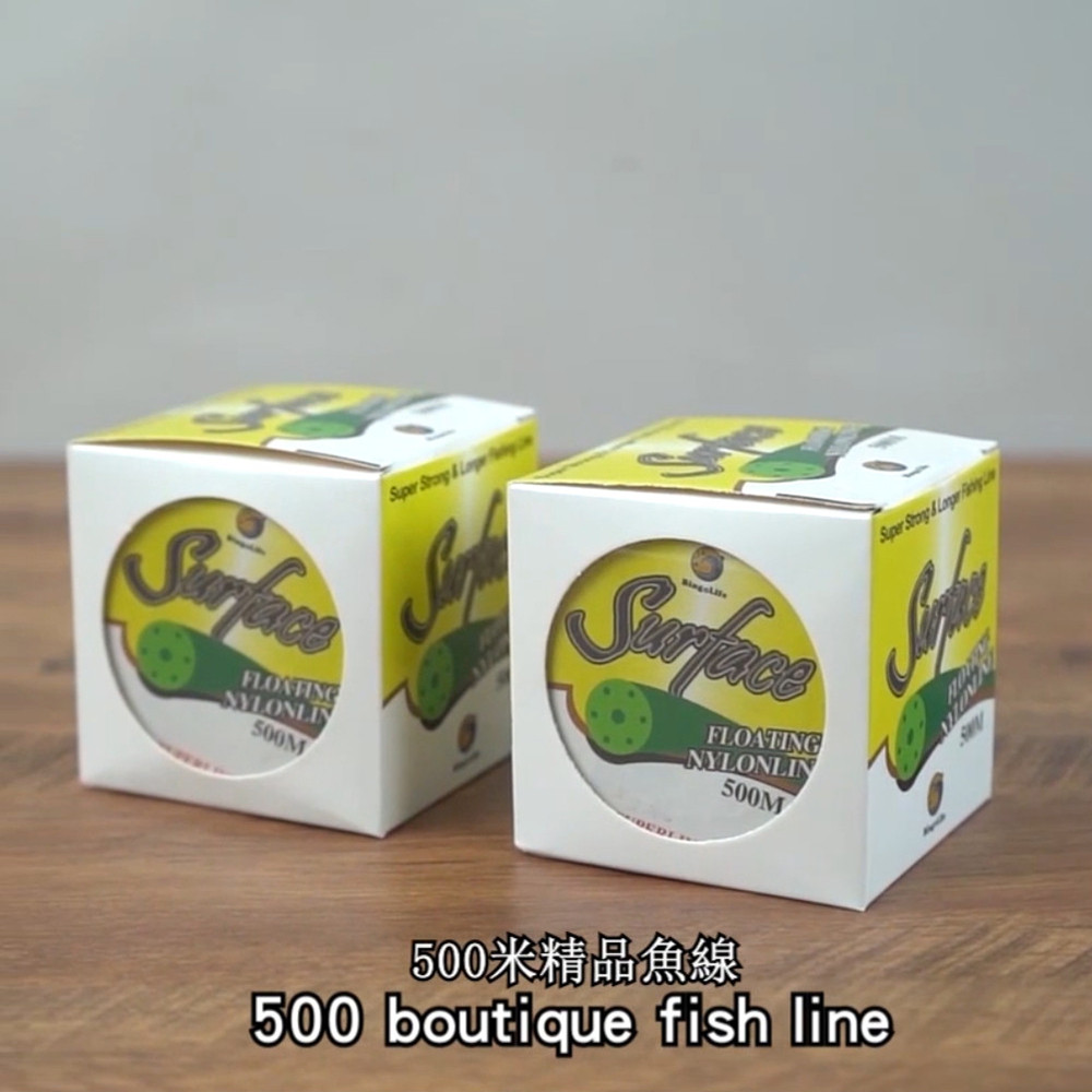 Senar Pancing Nilon Anti Keriting Transparan Hijau Tali Pancing 500m Kuat