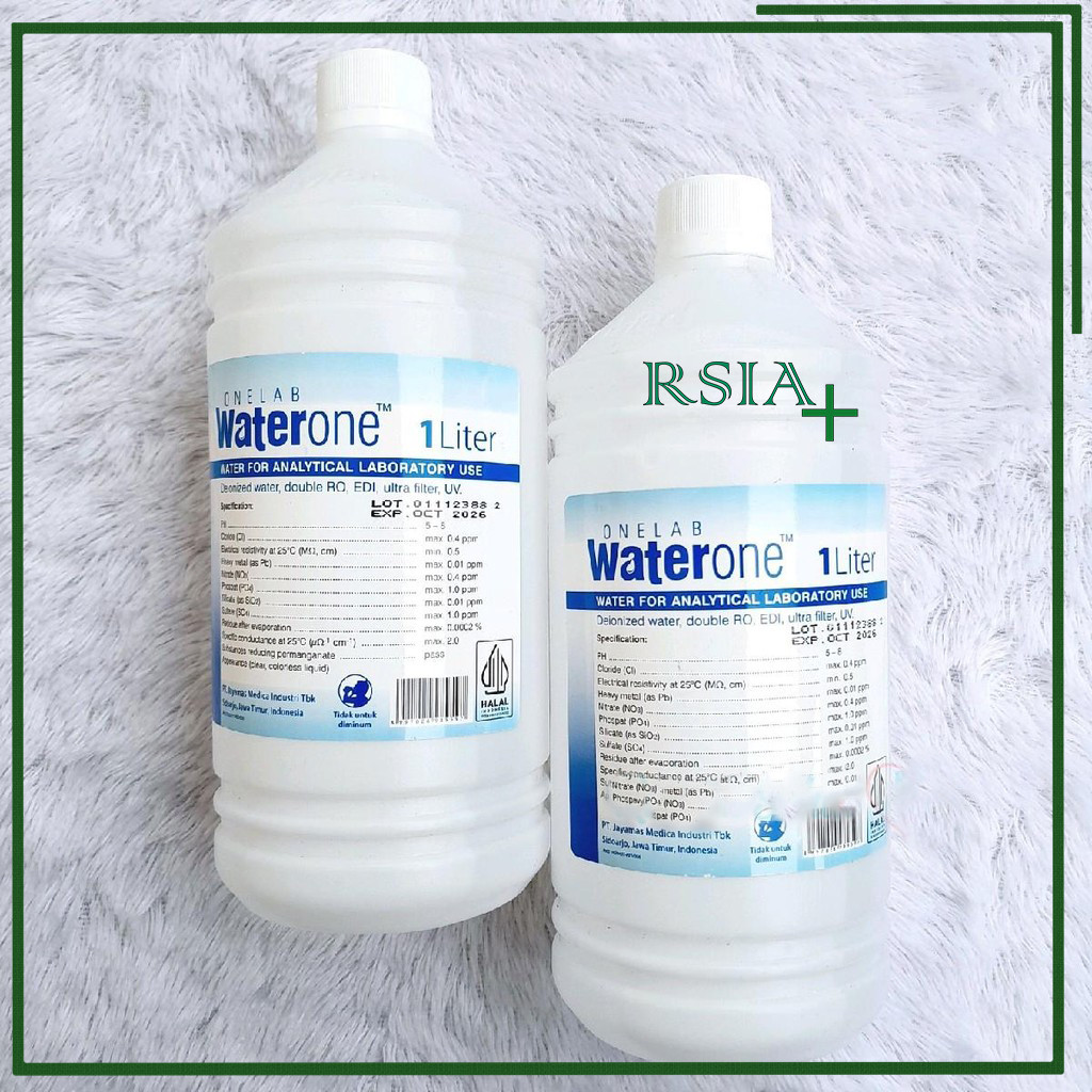 

AIR LAB MURNI AIR MURNI LABORATORIUM WATER ONE 1Liter RSIA
