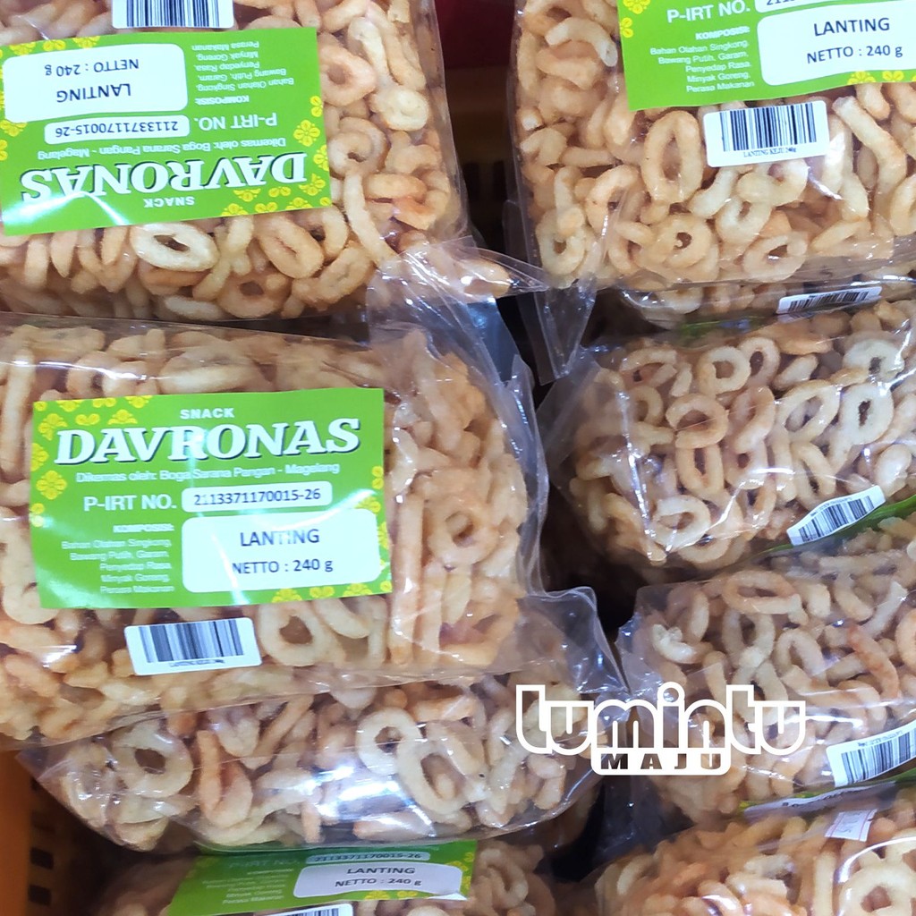 

LANTING BAWANG 240 GR DAVRONAS / camilan dan oleh-oleh khas Magelang