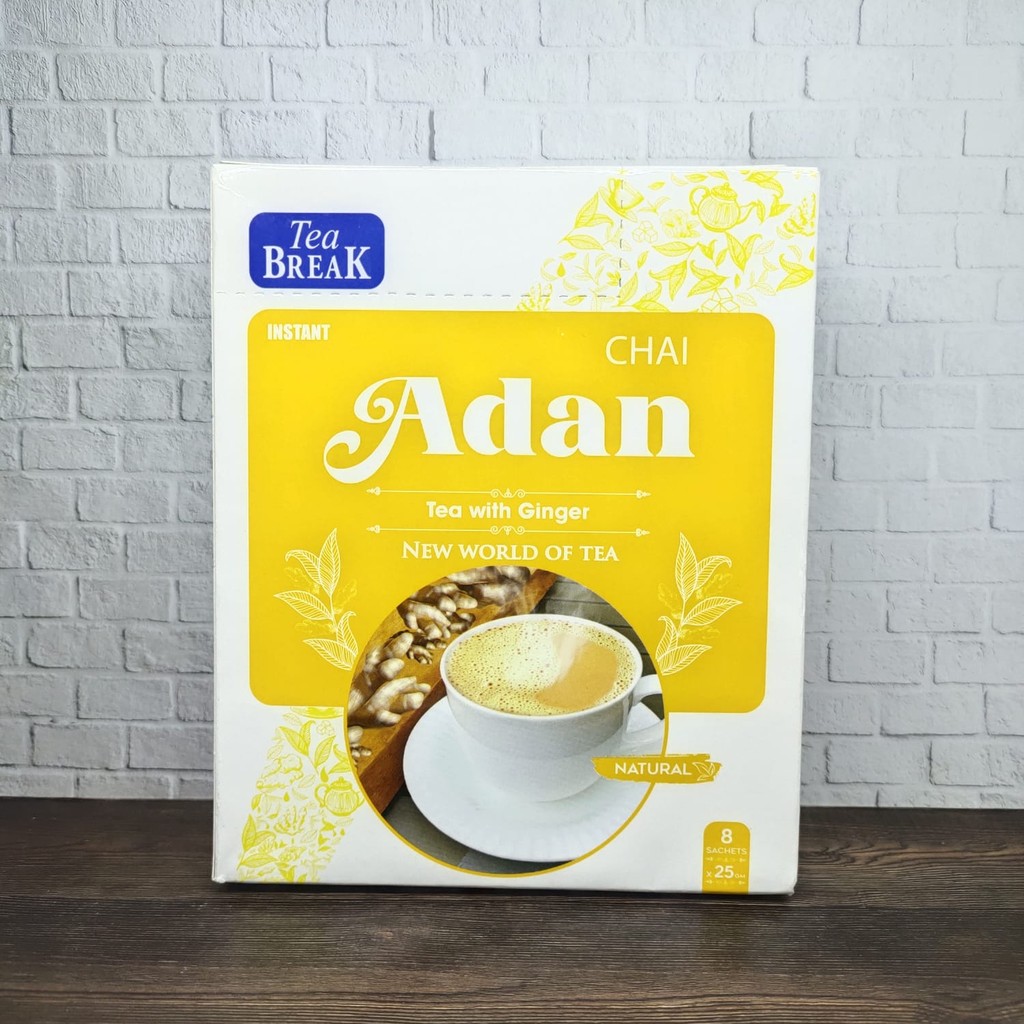 

TEA BREAK CHAI ADAN WITH GINGER 200G