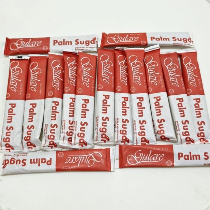 

GULARE PALM SUGAR STICK 7GR / GULA AREN STIK SACHET 7 GRAM