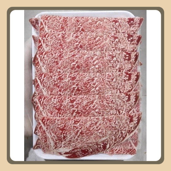

WAGYU MELTIQUE SLICE AUSTRALIAN | 500 gr HALAL FRESH FROZEN