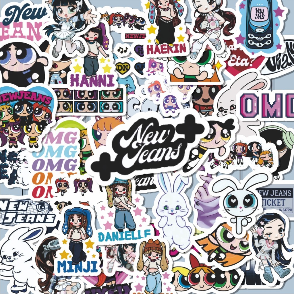 

Stiker Aesthetic Stiker Anti Air Stikers Berperekat Waterproof sticker decal buat Motor Helm Buku Journal Koper Casing HP Laptop Botol Minum Hadiah anak Stiker Power Puff Girls New Jeans V1 Dekorasi Lucu Kreatif untuk Notebook, Skateboard, HP