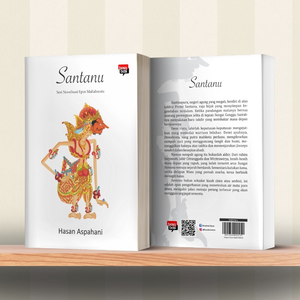 Buku Santanu; Seri Novelisasi Epos Mahabarata (Cerpen) - Hasan Aspahani