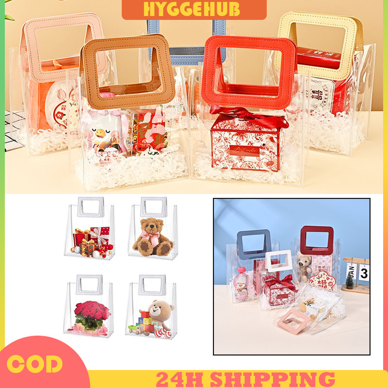 

Tas Souvenir Hampers Goodie Bag Ulang Tahun Lebaran Imlek Natal/ Tas Ultah /Handle Leather