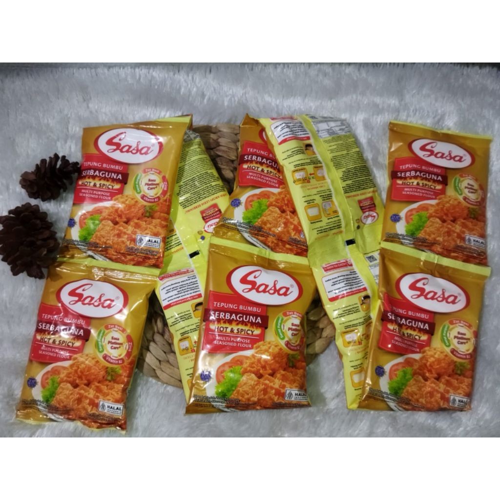 

(PremGrosSda) Tepung Bumbu Sasa 70gr (4Renceng)