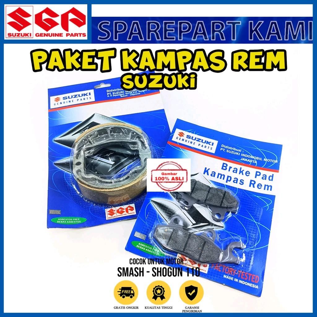 KAMPAS REM SMASH 110 DEPAN BELAKANG Tromol SUZUKI SMASH 110 LAMA SUZUKI SMASH 110 BARU KAMPAS REM SU