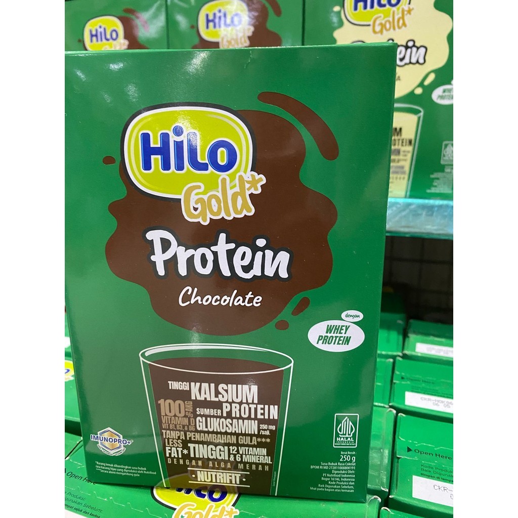 

Hilo Gold 200gr Susu Bubuk Coklat/Vanila/Plain