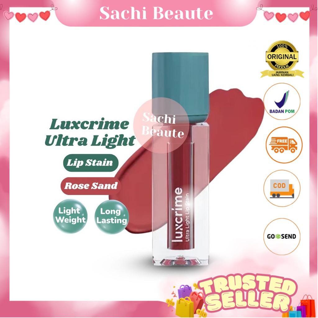Luxcrime Ultra Light Lip Stain Rose Sand