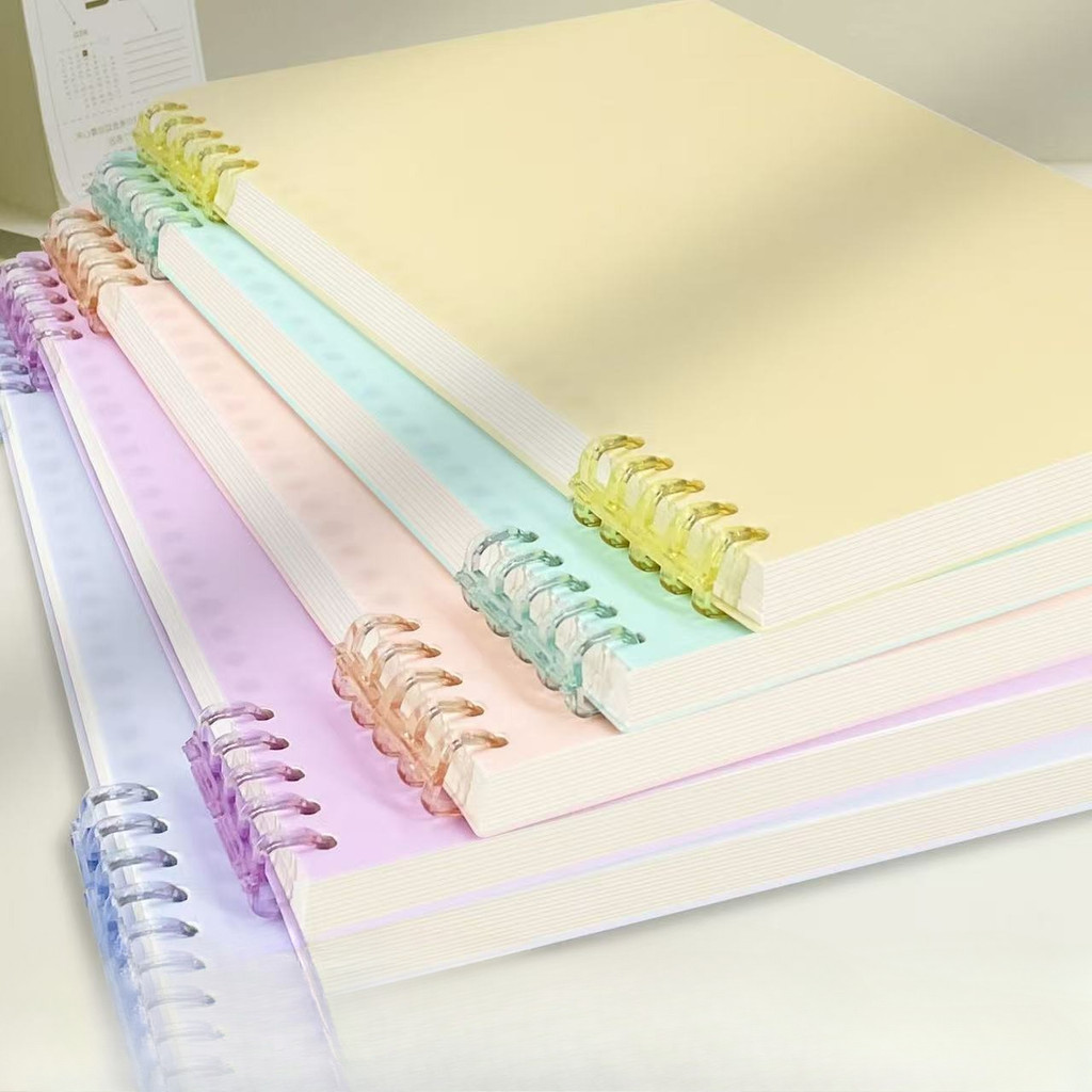 

Binder A5/B5 Aesthetic Premium / Notebook Minimalis Warna Morandi / Buku Tulis Sekolah / Diary Halus untuk Menulis