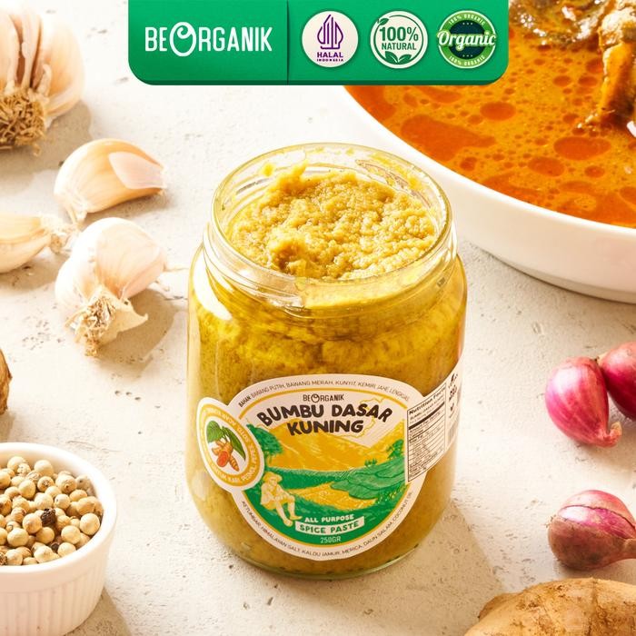 

Bumbu Dasar Kuning Beorganik 250gr - Bumbu Masak Instant