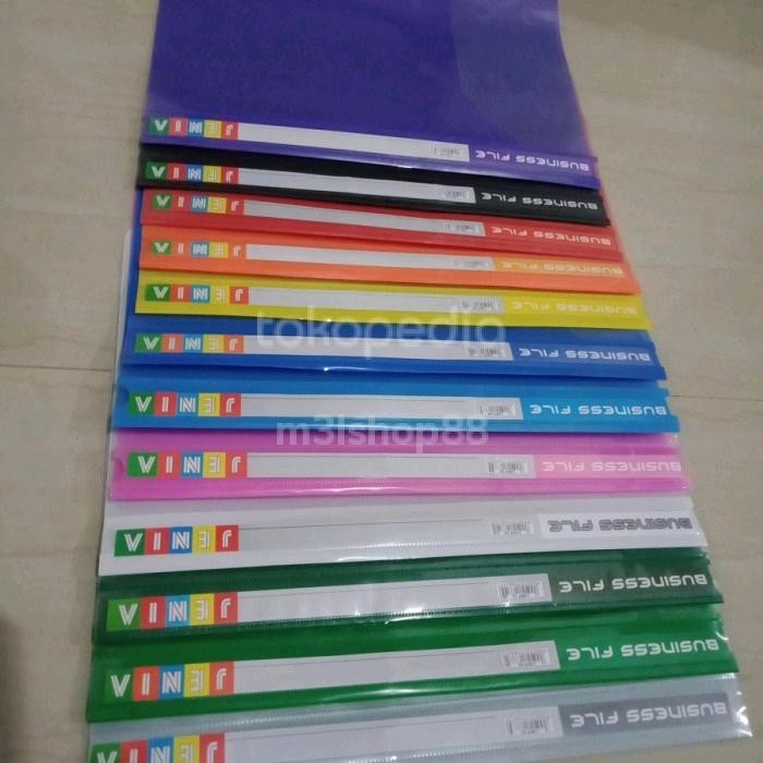 

map business file folio kantong JENIA -12 pcs - Putih