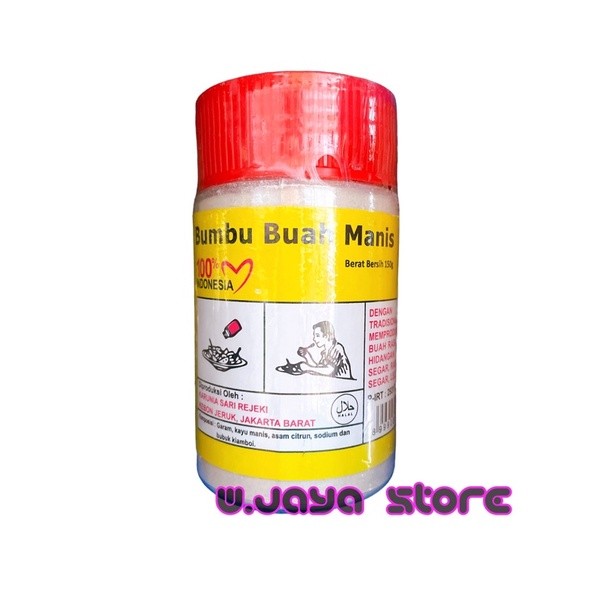 

Bumbu buah manis cap Elang / garam buah/ perasa buah/ asam buah 150g