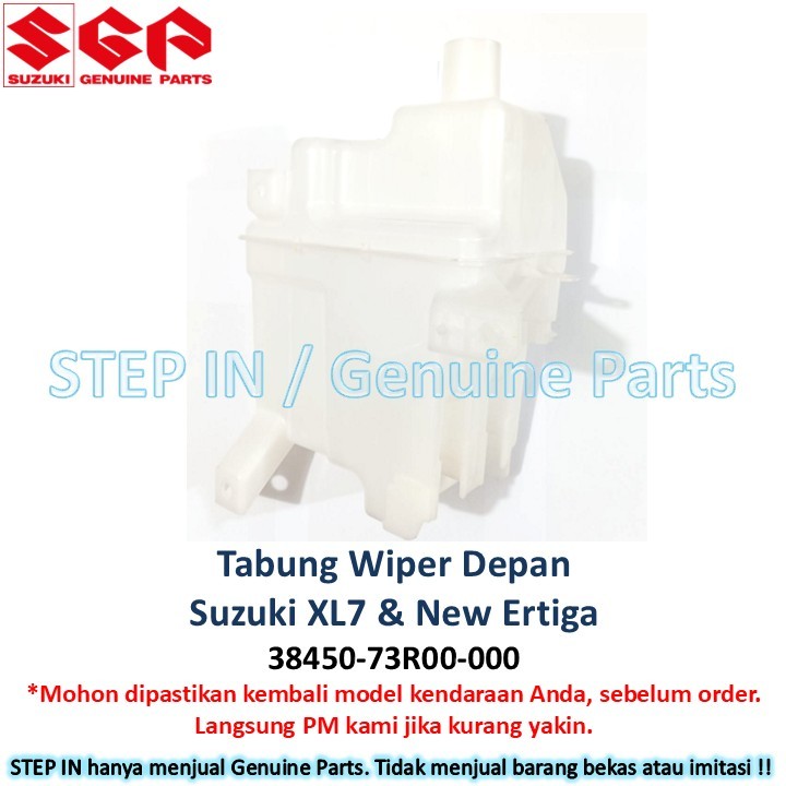 Tabung tangki air wiper SUZUKI XL7 XL-7 ALL NEW ERTIGA tank tanki pump washer water original Hybrid