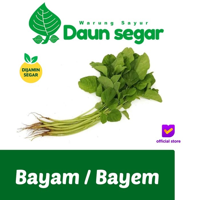 

Bayem / Bayam SUPER berat ±500gram langsung dari Petani Tengerang