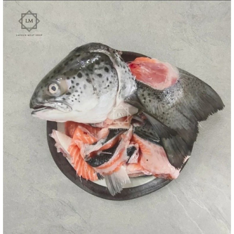 

Kepala + Tulang Salmon