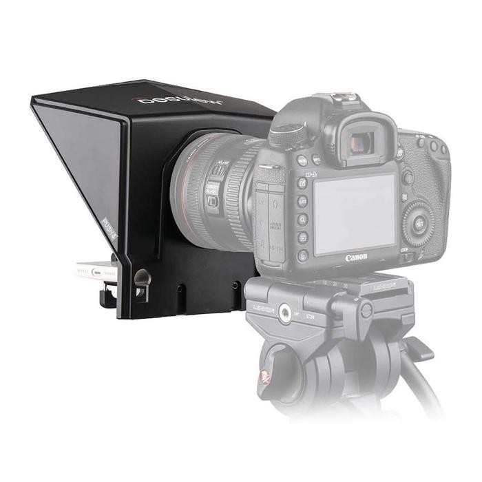 Desview T2 Broadcast Teleprompter for Camera Interview Desview T2 Garansi Resmi - Warna