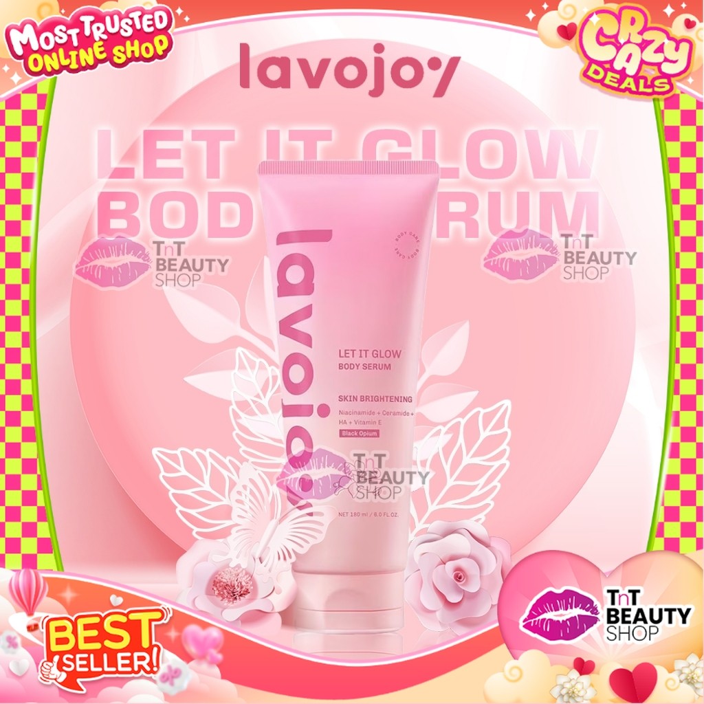 Lavojoy Let It Glow Body Serum 180ml - Black Opium | TnT Beauty Shop